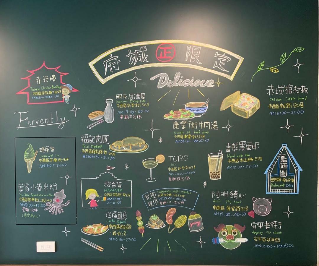 Bird Series B&B&Hostel複合式民宿#本國旅客須先匯款 ไถหนาน ภายนอก รูปภาพ